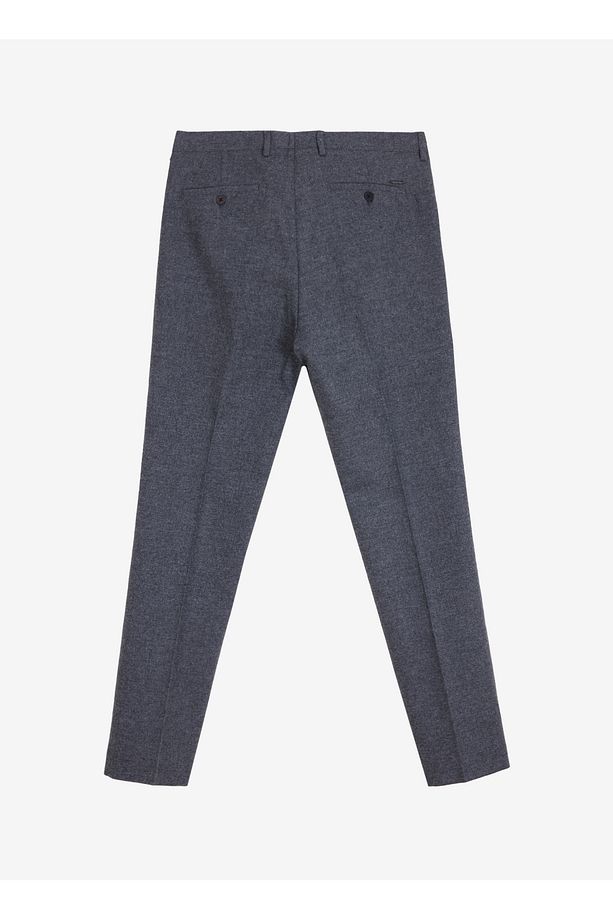 Antrasit Erkek Yün Karışımlı Chino Pantolon F4WM-PNT 2746 - 2