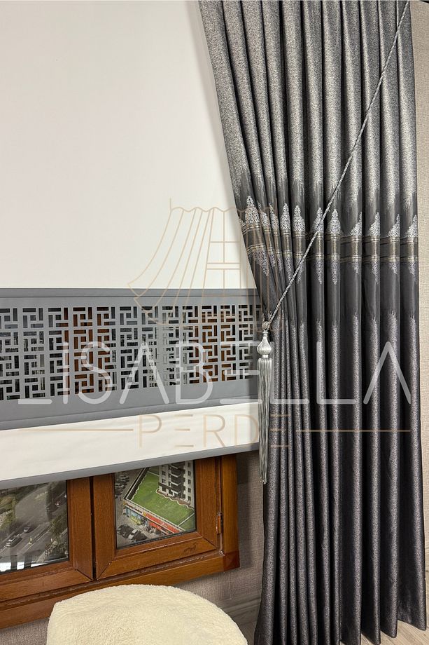Platinum Luxe Pano Fon Perde – 1/2,5 Yoğun Pile (Tek Kanat) - 5