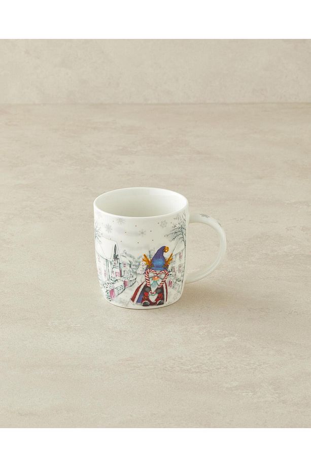New Year New Bone China Kupa 360 ml Renkli - 3