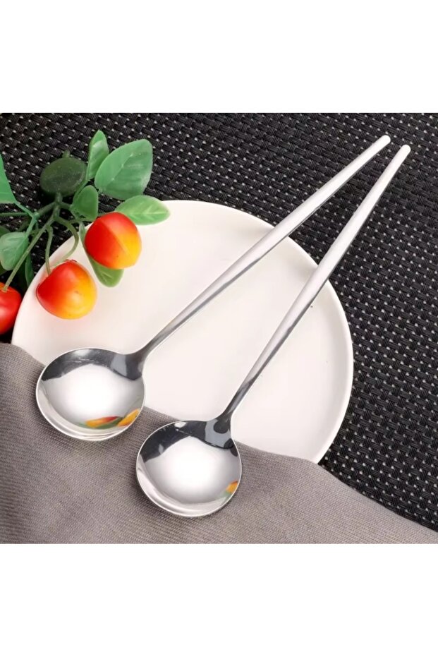 Lisbon 6-Person Dessert Spoon Ice Cream Spoon