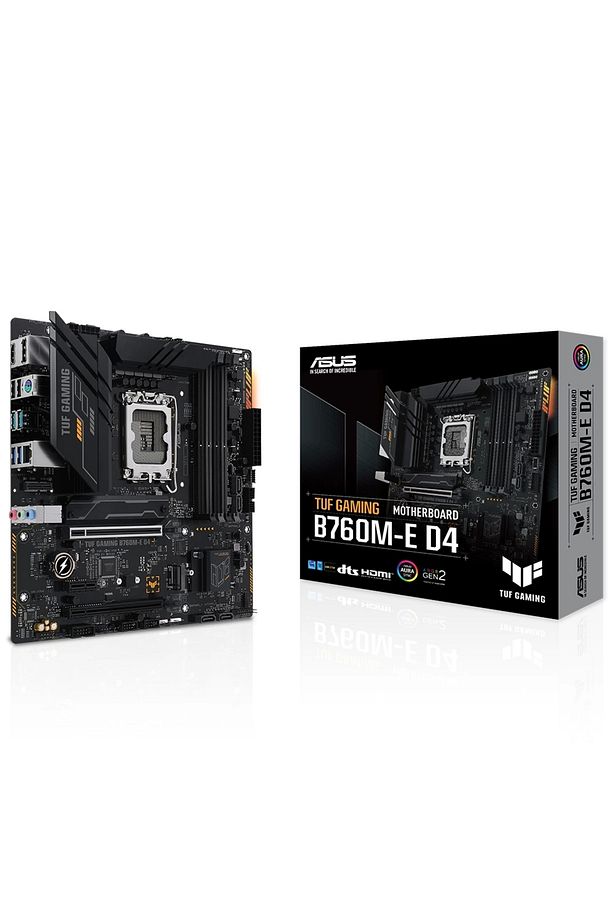 Tuf Gaming B760m-e D4 Ddr4 5333mhz (OC) Rgb M.2 1700p Matx Anakart - 1