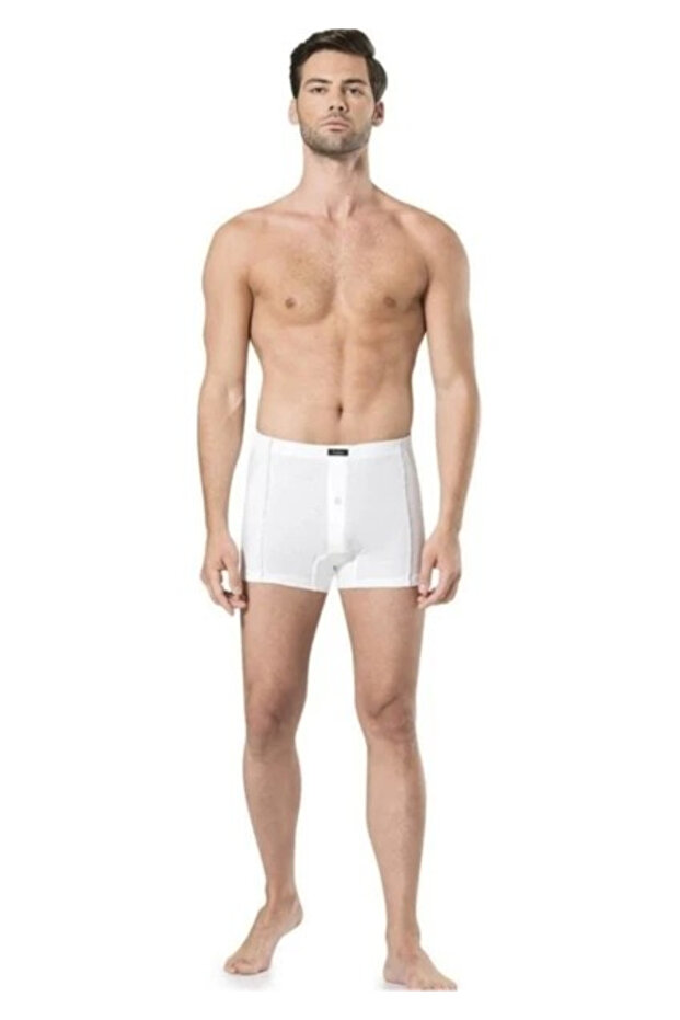 100% Cotton 2-Piece Buttoned Boxer Thclvr05P4Cvr