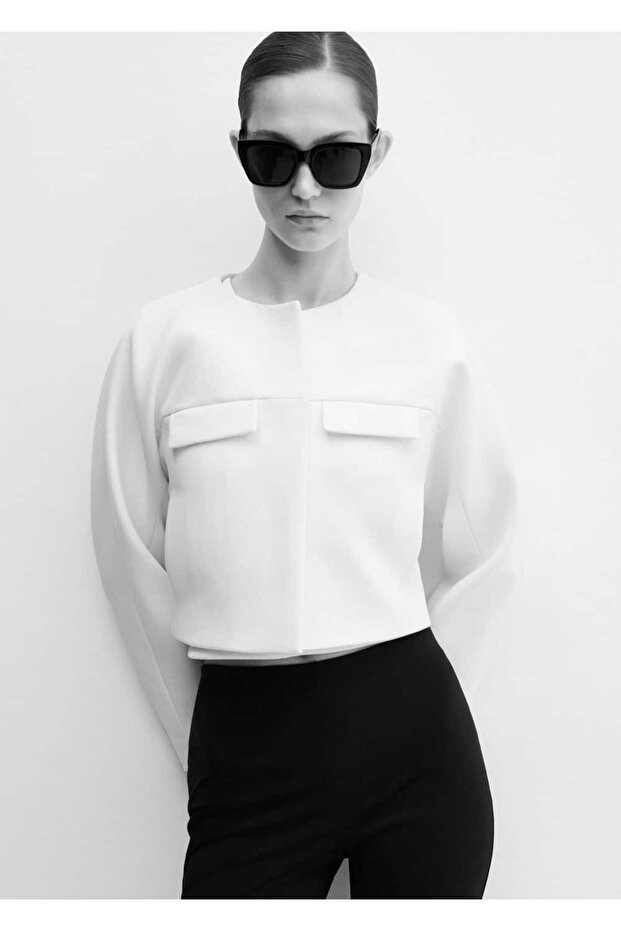 Klapa Detaylı Ceket - 6