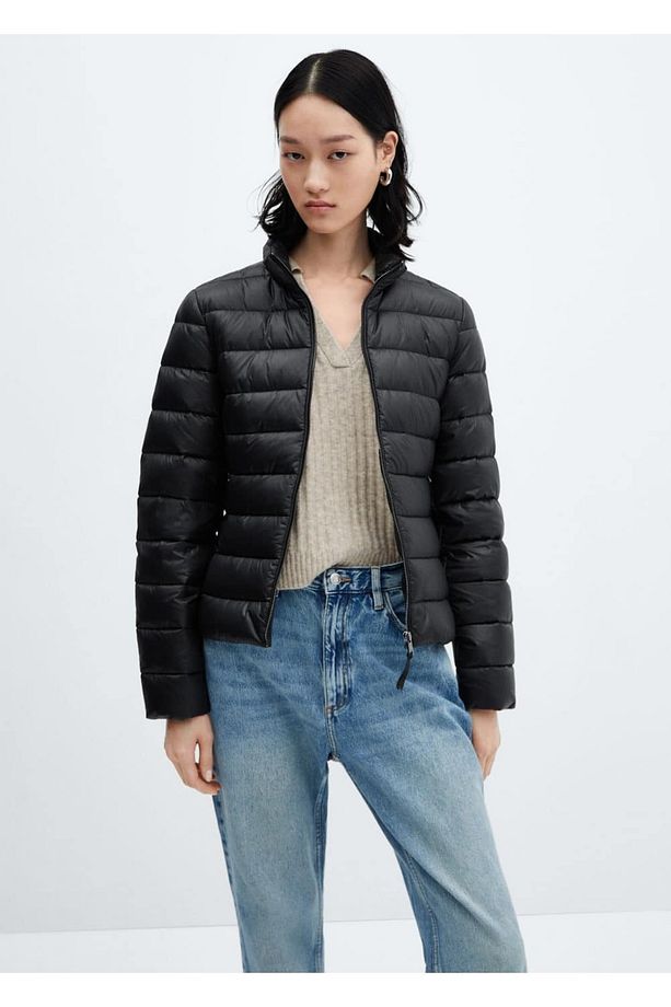 Tüy dolgulu kapitone anorak - 1