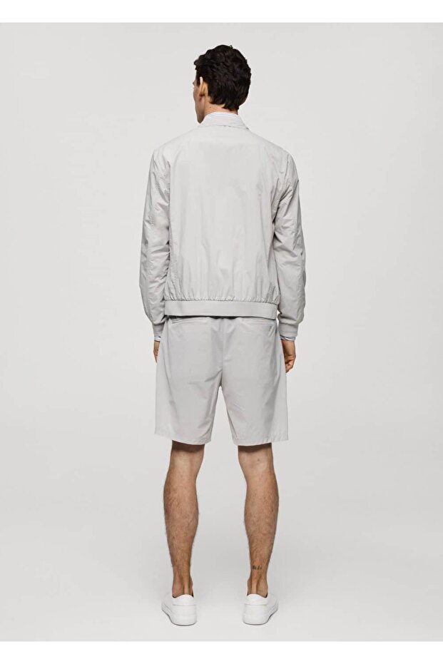 Su geçirmez bomber ceket - 4