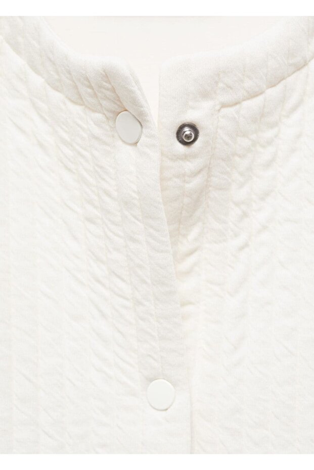 Cepli dokulu ceket - 6