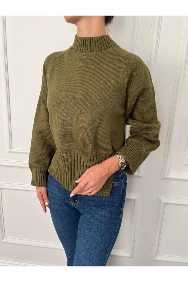 YEŞİL TRİKO KAZAK - 2