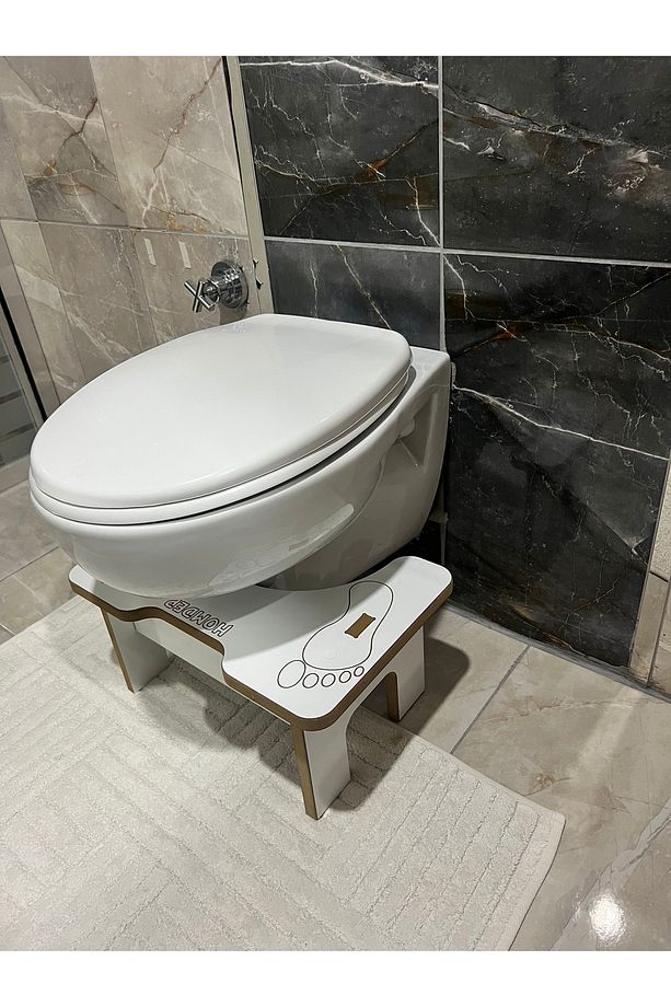 Tuvalet Wc Taburesi Basamak Klozet Altı Tabure Ayak Destek Taburesi Çocuk Yetişkin - 3