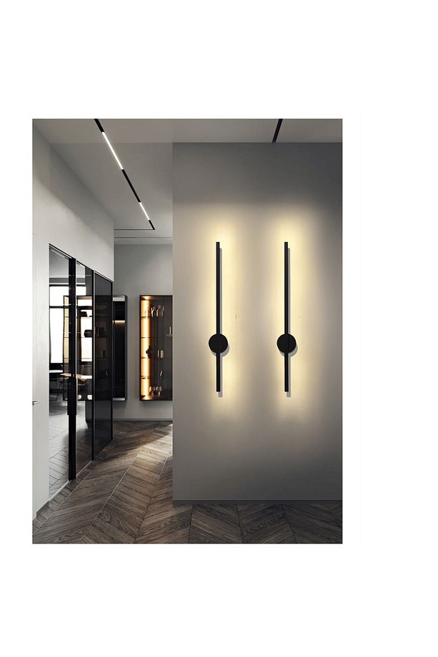 Modern Led Duvar Lambası Aplik, İç Mekan 3000K PİLLİ - 2