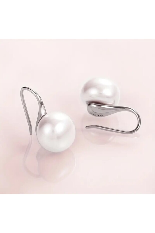 İncili Halka Küpe - 3