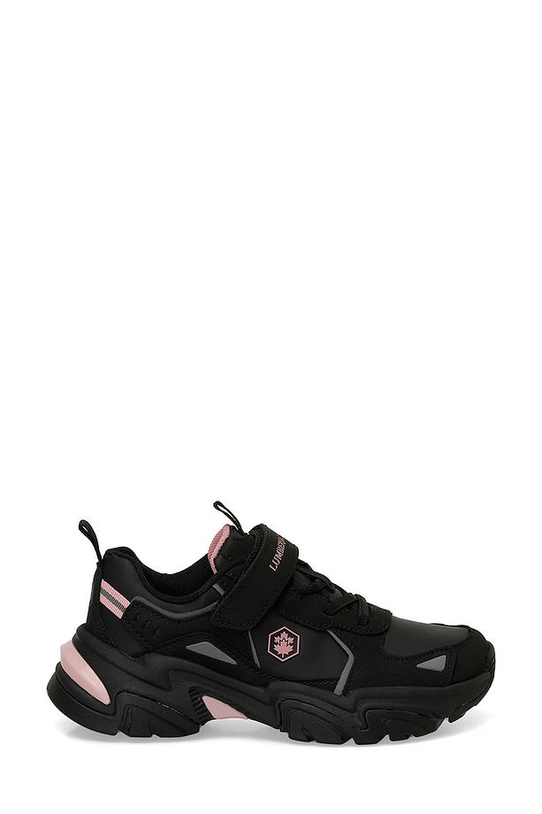 KONG PU 4PR Siyah Kız Çocuk Sneaker - 1