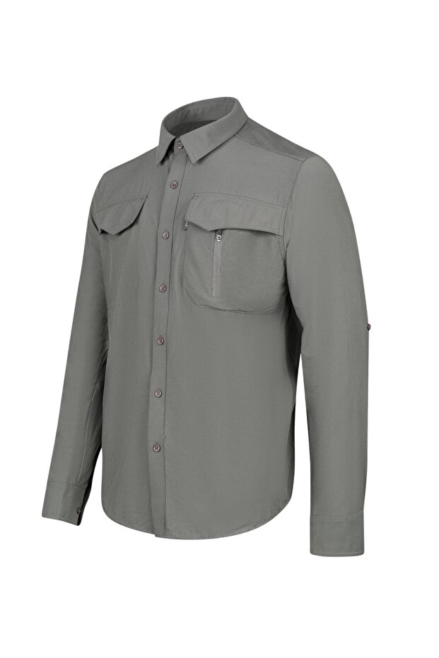 Gander Erkek Gömlek Açık Gri - 4