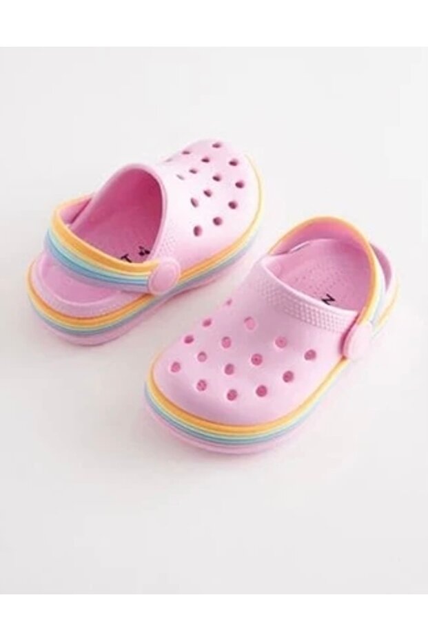 -Pink Rainbow Sandalet - 1