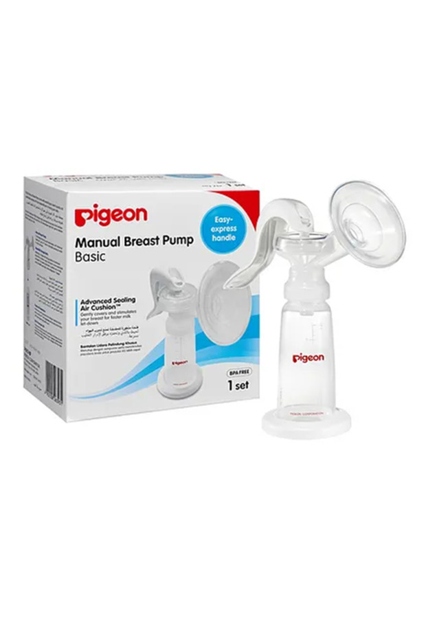 Compact & Portable Manual Breast Pump, White