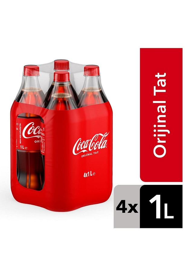 Coca Cola 1 Lt 4'lü - 1