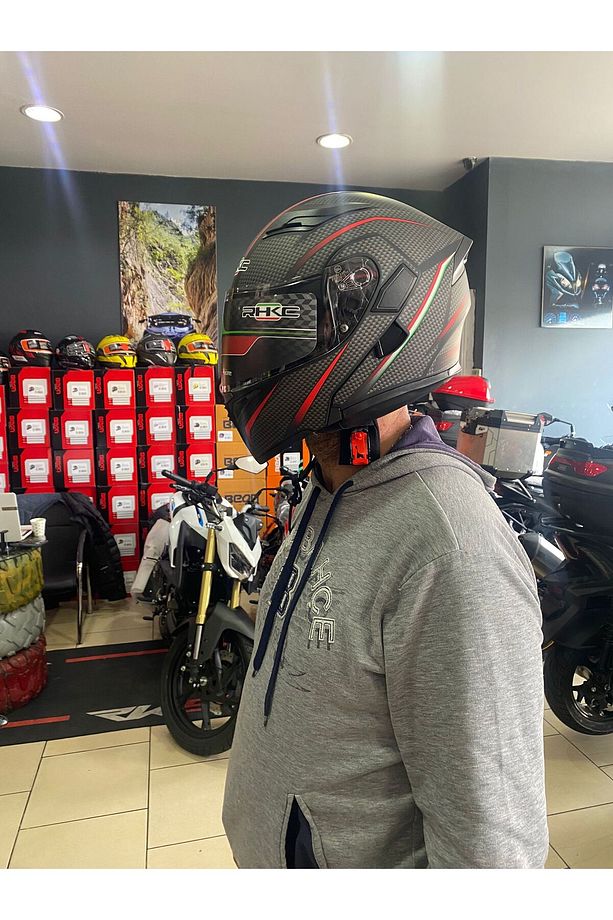 Rhkc Vizörlü Çene Açılır Kask - 1
