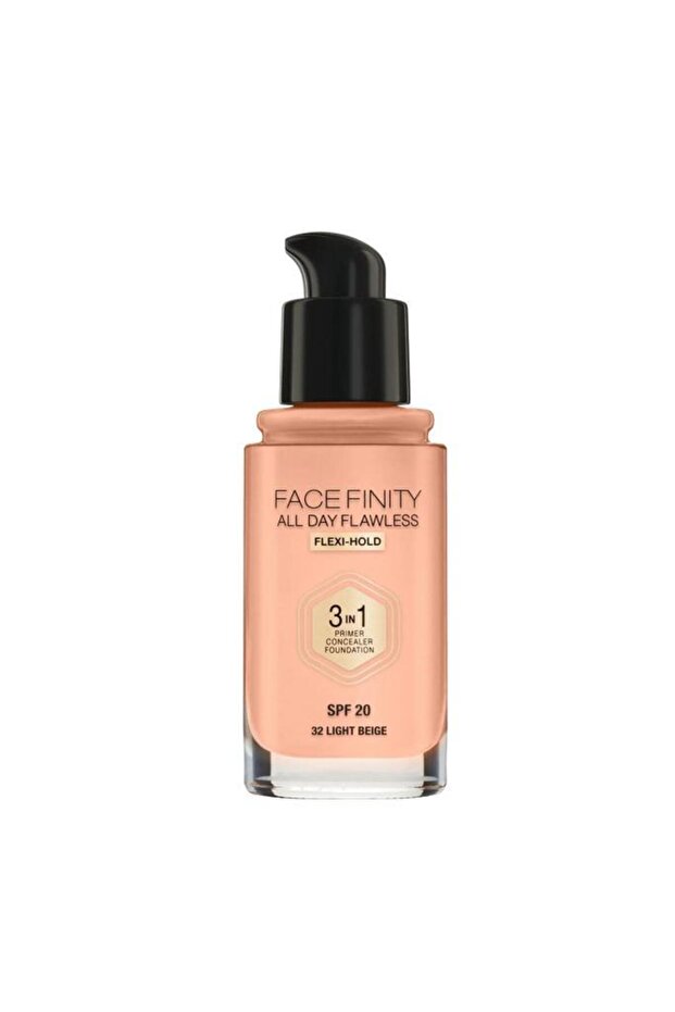 Facefinity 3İn1 Fondöten No: 32 Light Beige - 5