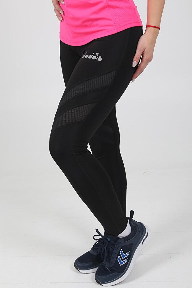 Women's Long Sports Leggings Black