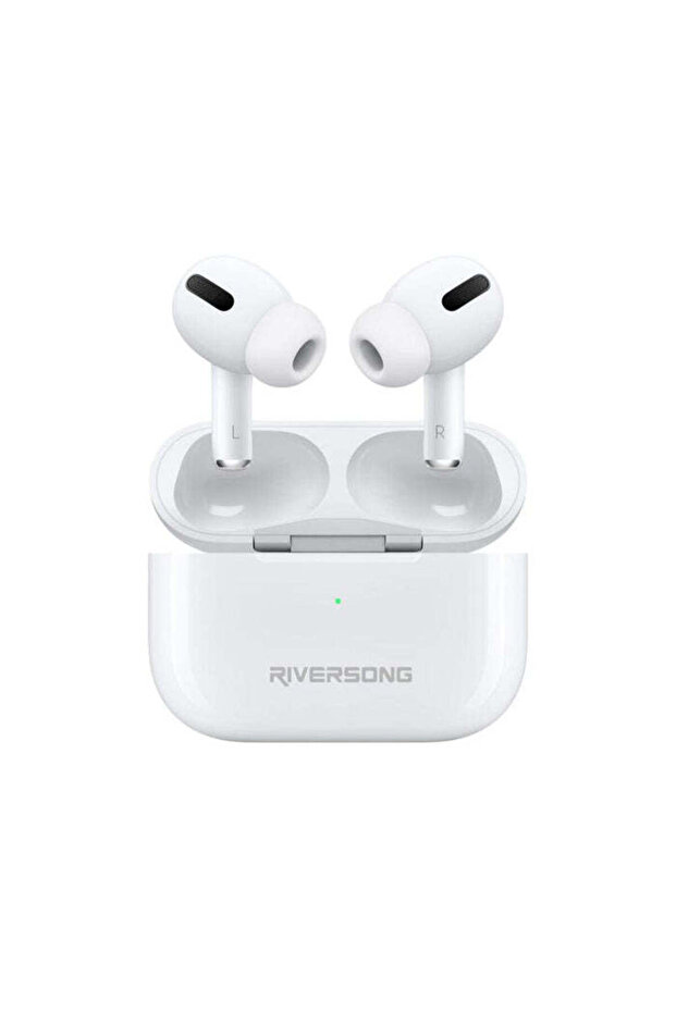 Airfly L7 True Wireless Stereo Earbuds With Type-C Charging, Touch Control, Sweatproof, White