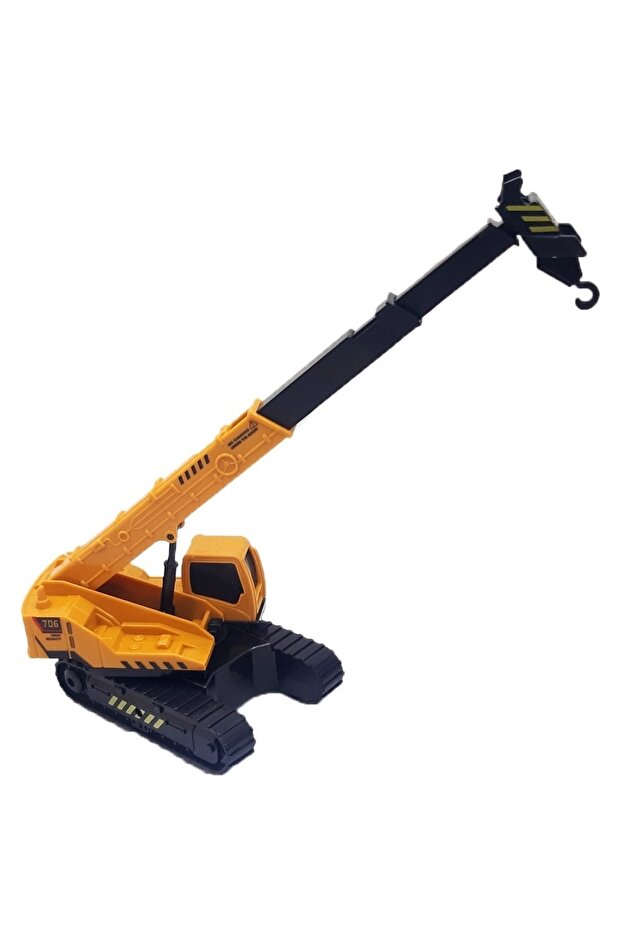 Toy Crane Wheeled Frictional Engineering Vehicle 15 cm Xv8652