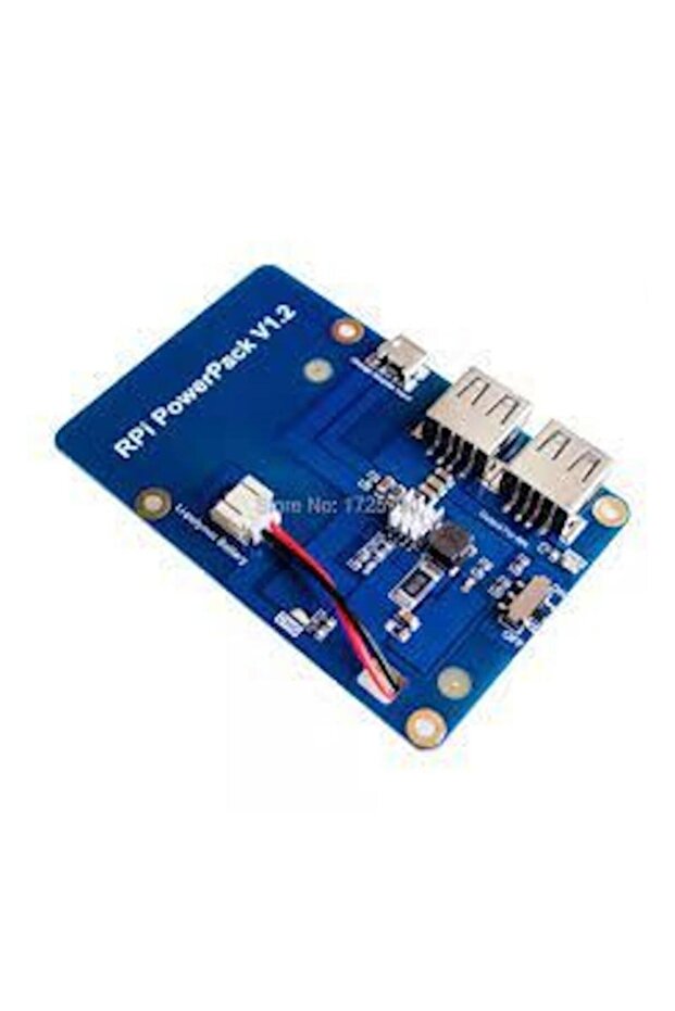 Raspberry Pi 3 Güç Kaynağı Modülü (LCD EKRAN IÇİN ÇİFT USB'Lİ) - 1