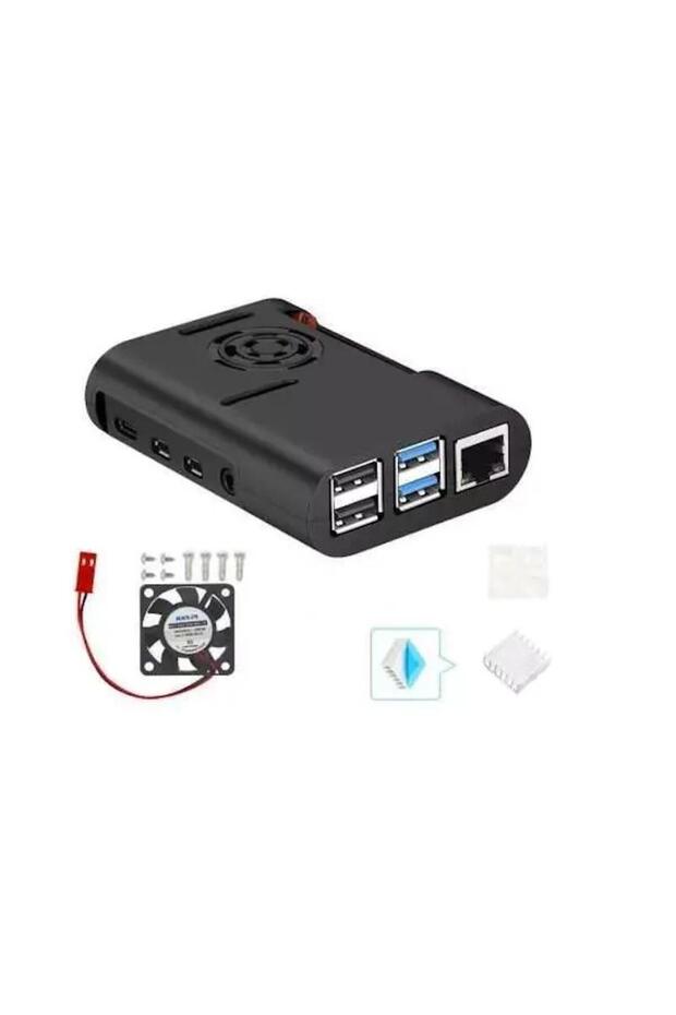 4 Fan Case-siyah - A.2146 - 2