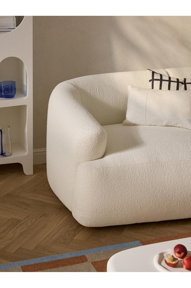 Wolke Modüler Köşe, Özel Bukle Kumaş Yumuşak Soft Oturum - Home - 8