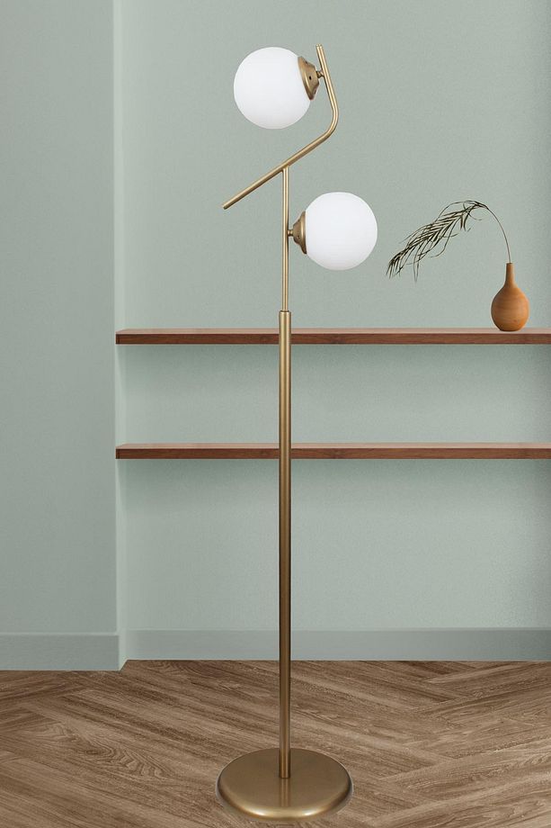 Lugo 2 Li Eskitme Lambader Beyaz Camlı Modern , Oturma Odası ,Yatak Odası , Salon Lambader - 1