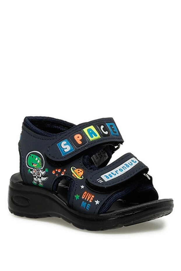 520354.B3Fx Navy Blue Boys' Sandals Laci̇