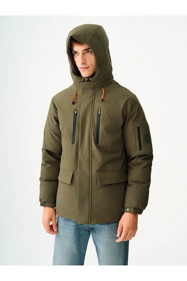 Regular Fit Erkek Mont - 4