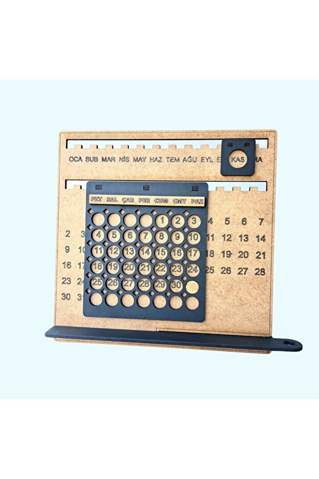 Masaüstü Ahşap Sürekli Takvim - 3