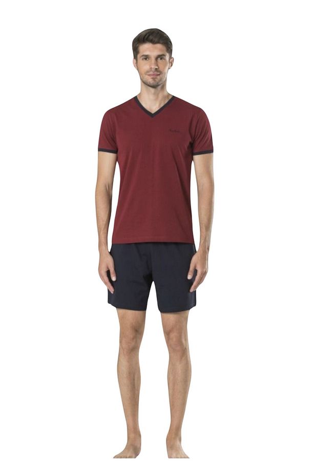 Erkek Geniş Kalıp Triko Sabahlık Ve Pijama Takımı 5 Parça Kutulu Set Wv55p.95c.25k - 2