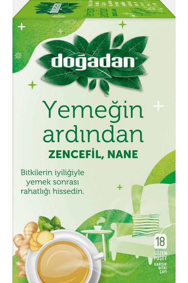 Rahat Hisset Passifloralı Poşet Çay ve Yemeğin Ardından Zencefil Nane Poşet Çay 36 Adet - 2