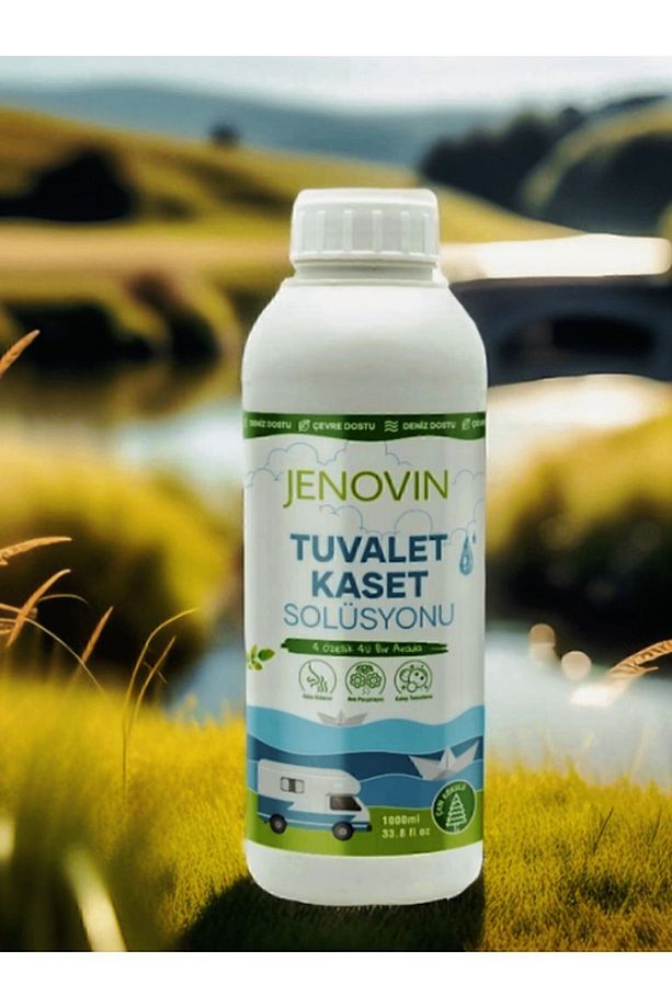 Ölçek Hediyeli - Çam Aromalı Karavan Ve Tekne Kasetli Ve Portatif Tuvalet Wc Atık Kimyasalı 1 L - 7