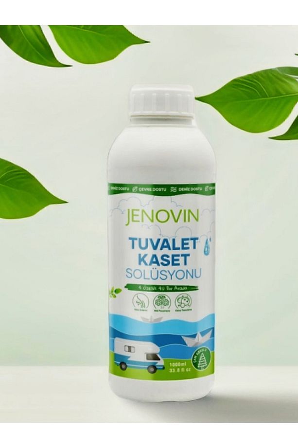 Ölçek Hediyeli - Çam Aromalı Karavan Ve Tekne Kasetli Ve Portatif Tuvalet Wc Atık Kimyasalı 1 L - 5