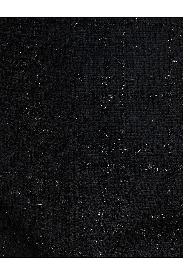 Tüvit Mini Etek Çift Yırtmaçlı - 6