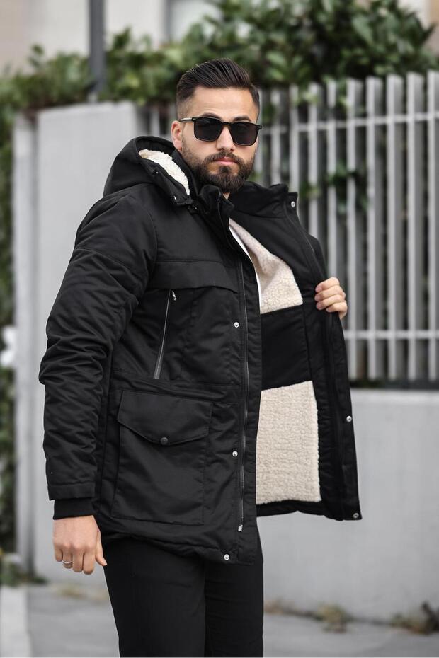 ERKEK KIŞLIK KABAN MONT - 4