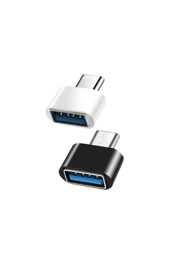 Type C to Usb 3.0 Otg Telefonlara Flash Bellek, Klavye, Yazıcı, Gamepad, Mouse Takma Aparatı - 2