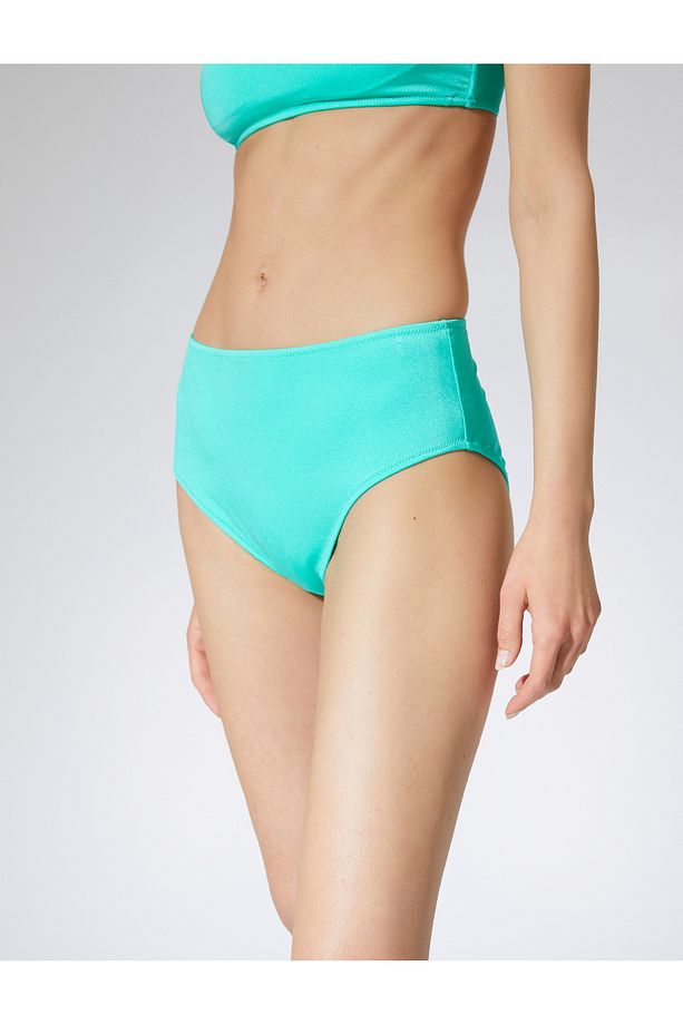 Yüksek Bel Bikini Alt Basic - 3