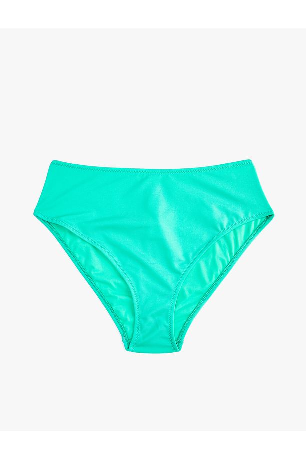 Yüksek Bel Bikini Alt Basic - 6