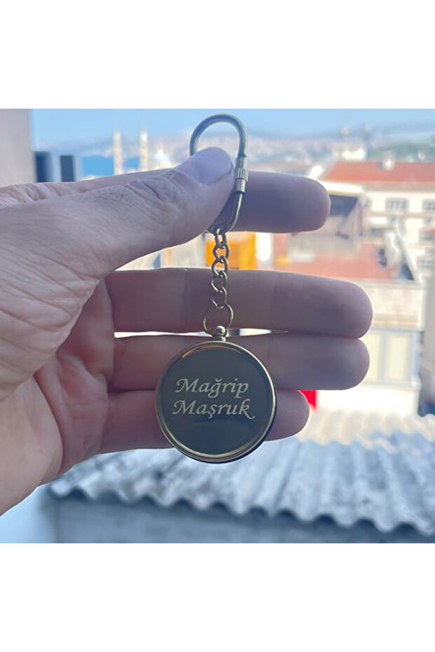 بوصلة نحاسية مزخرفة - 2