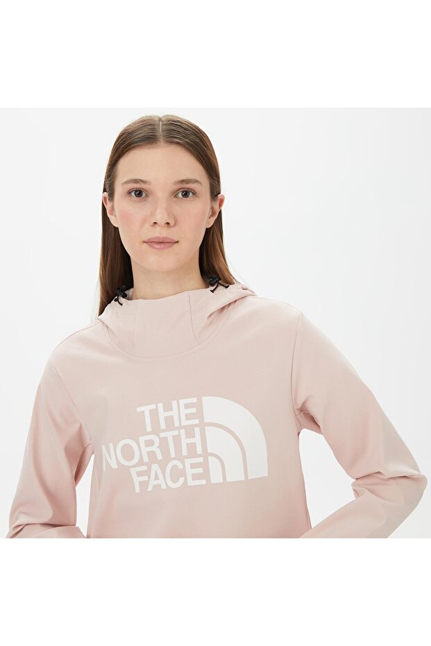 Tekno Pullover Kadın Pembe Yağmurluk - 4