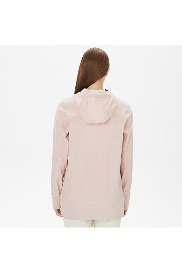 Tekno Pullover Kadın Pembe Yağmurluk - 2