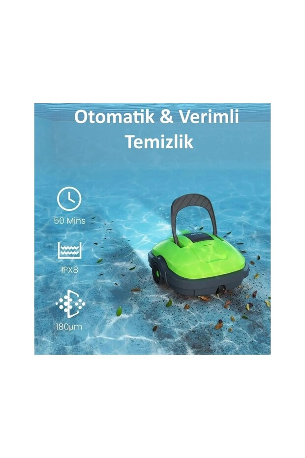 Maxi Kablosuz Havuz Temizlik Robotu - 3