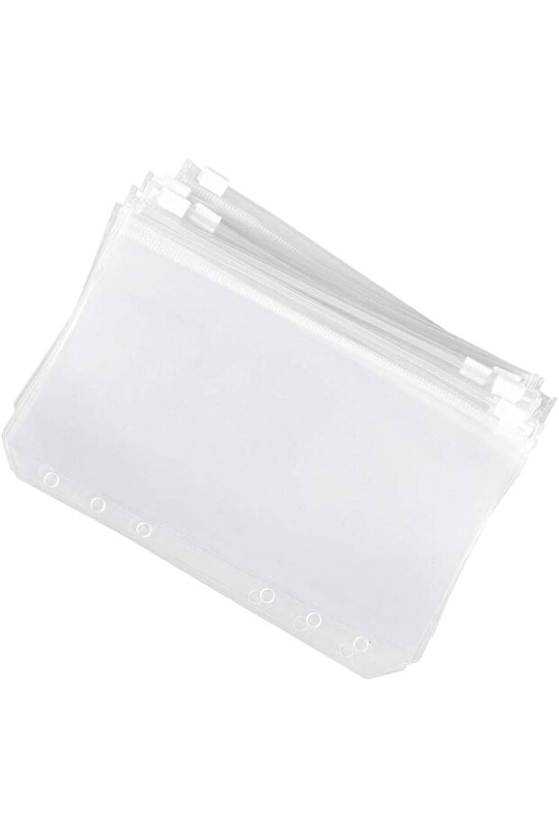 Genel Markalar A6 Şeffaf-Buzlu Fermuarlı PVC Dosya (5 ADET) (15cm Mekanizma İçin) (AÇIKLAMAYI OKUYUNUZ!)