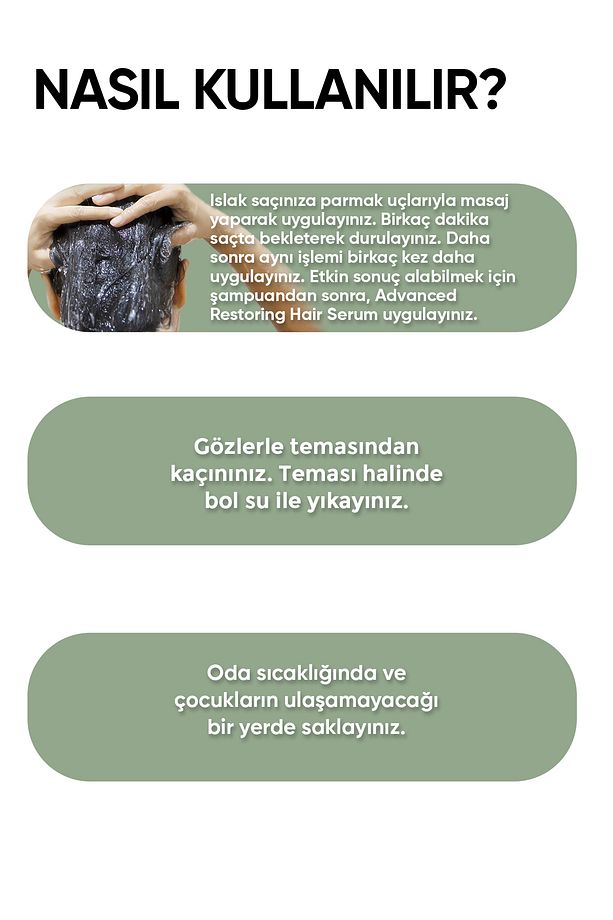 Saç Dökülme Karşıtı Onarıcı Bakım Şampuanı Advanced Restoring Shampoo - 4