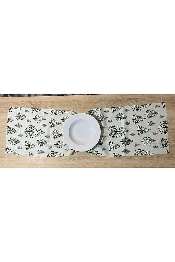 Yılbaşı Desen Runner Christmas Yeniyıl Runner 40 X 140 - 2 Adet - 6