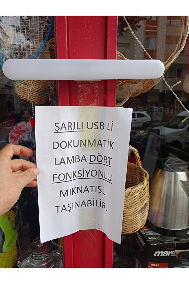 Şarjlı kuğu lamba