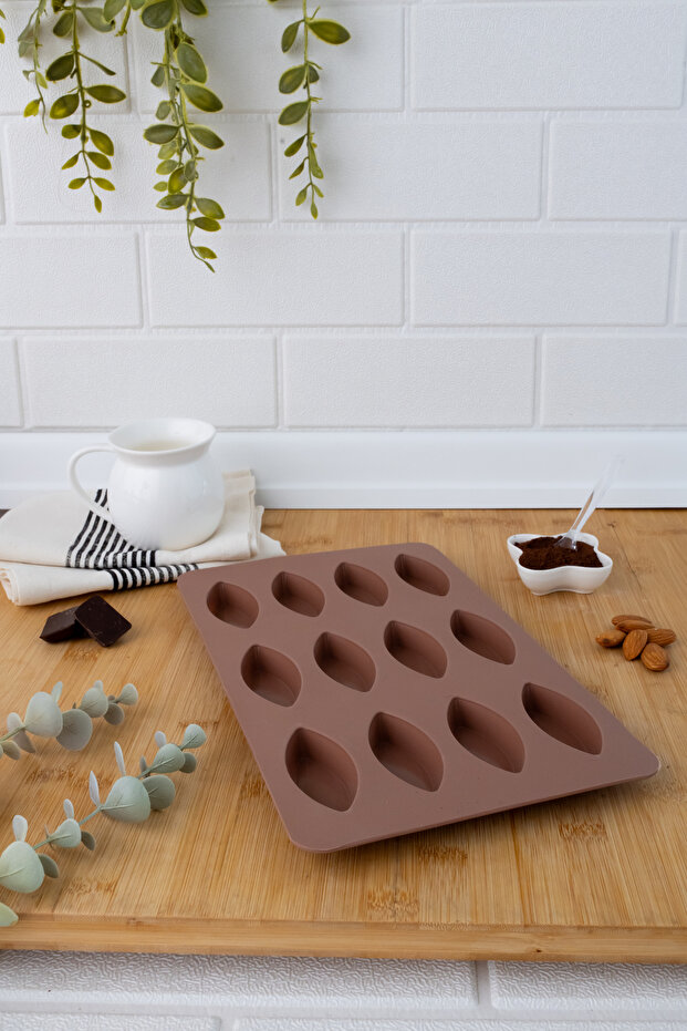 Silikon Mini Mekik Kek Kalıbı Sl47 - 1