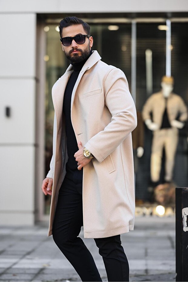 Men's Winter Long Cup Coat